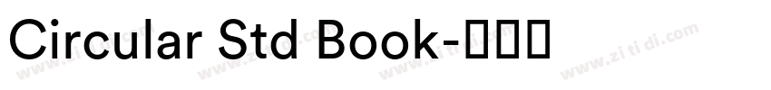 Circular Std Book字体转换 Circular Std Book字体转换